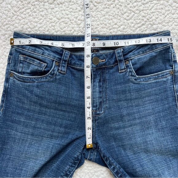 Kut from the Kloth Women's Straight Leg Mid Rise Denim Jeans SP333MA2 SZ 8 - Picture 6 of 14